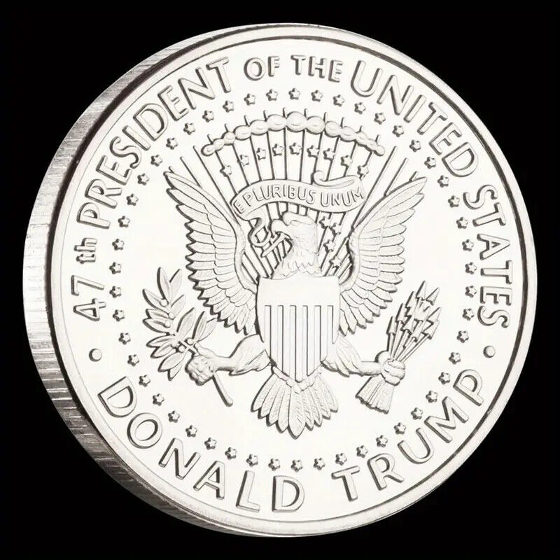A Donald Trump 2024 Presidential Election Campaign Commemorative Challenge Coin