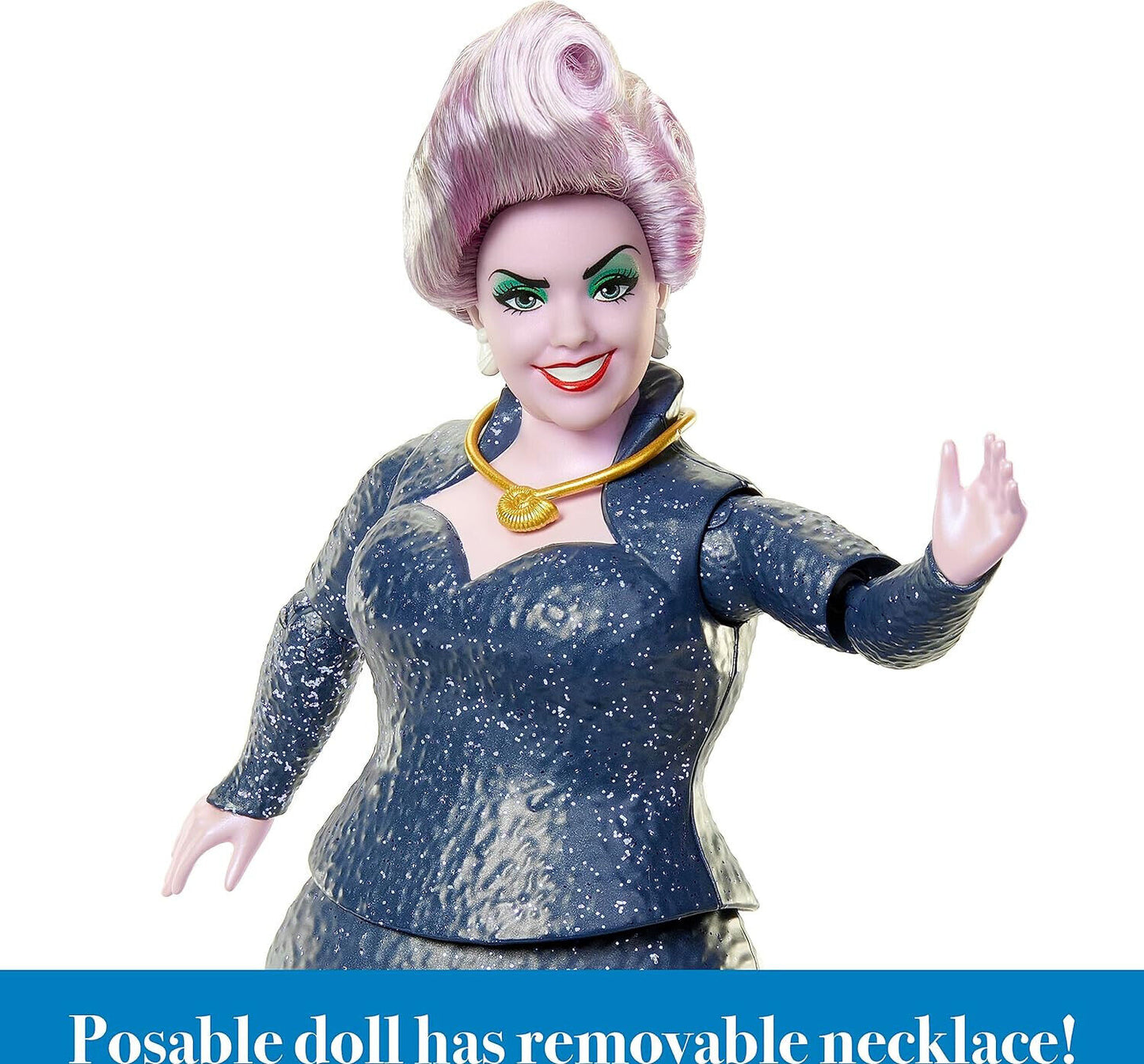 Disney Little Mermaid Ursula Fashion Doll and Accessory HLX12 100 years figure