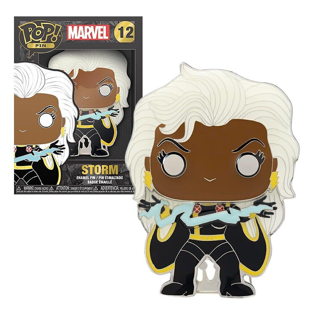 Marvel X-Men Storm #12 Funko Pop! Enamel Pin with Stand 4” X MEN COLLECTABLE