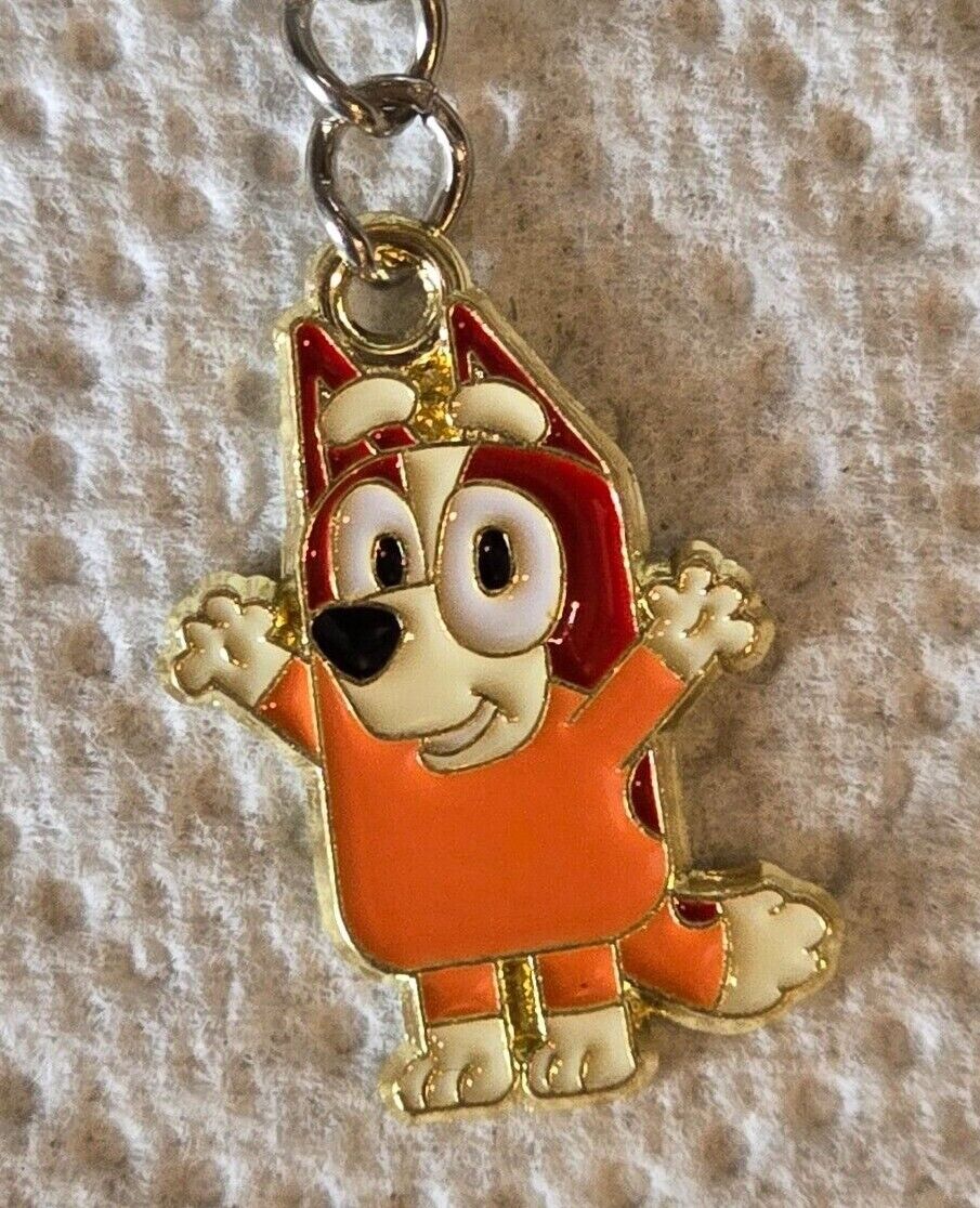 Bluey Bingo KIDS Keyring Bag Pendant Keychain UK Seller KEY RING CBEEBIES ABC