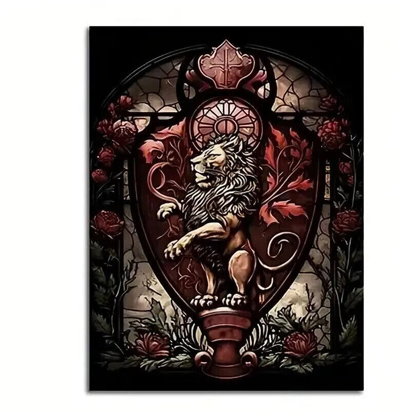 HARRY POTTER CANVAS Wall Art Movie Poster Print Picture HOGWARTS HOUSES SCHOOL