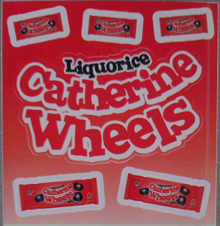 Old Fashioned Sweet Customised Stickers Refreshers Wham BlackJack Dipdab Flumps