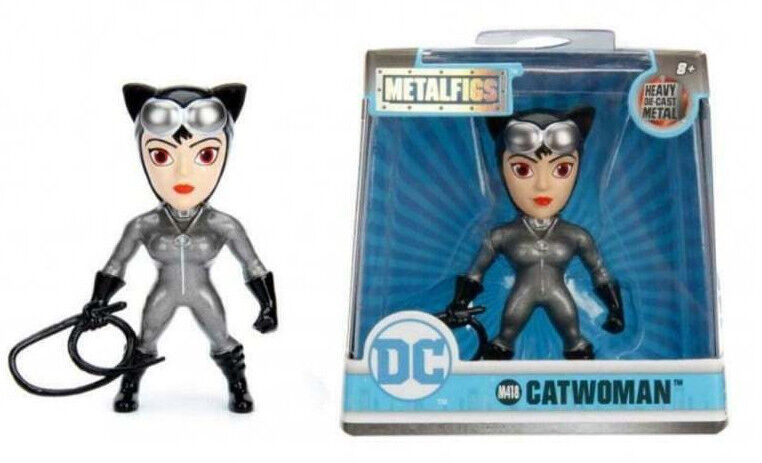 METALFIGS DC CATWOMAN POISON IVY SILVER 2.5" JADA METALS FIGURE TOY