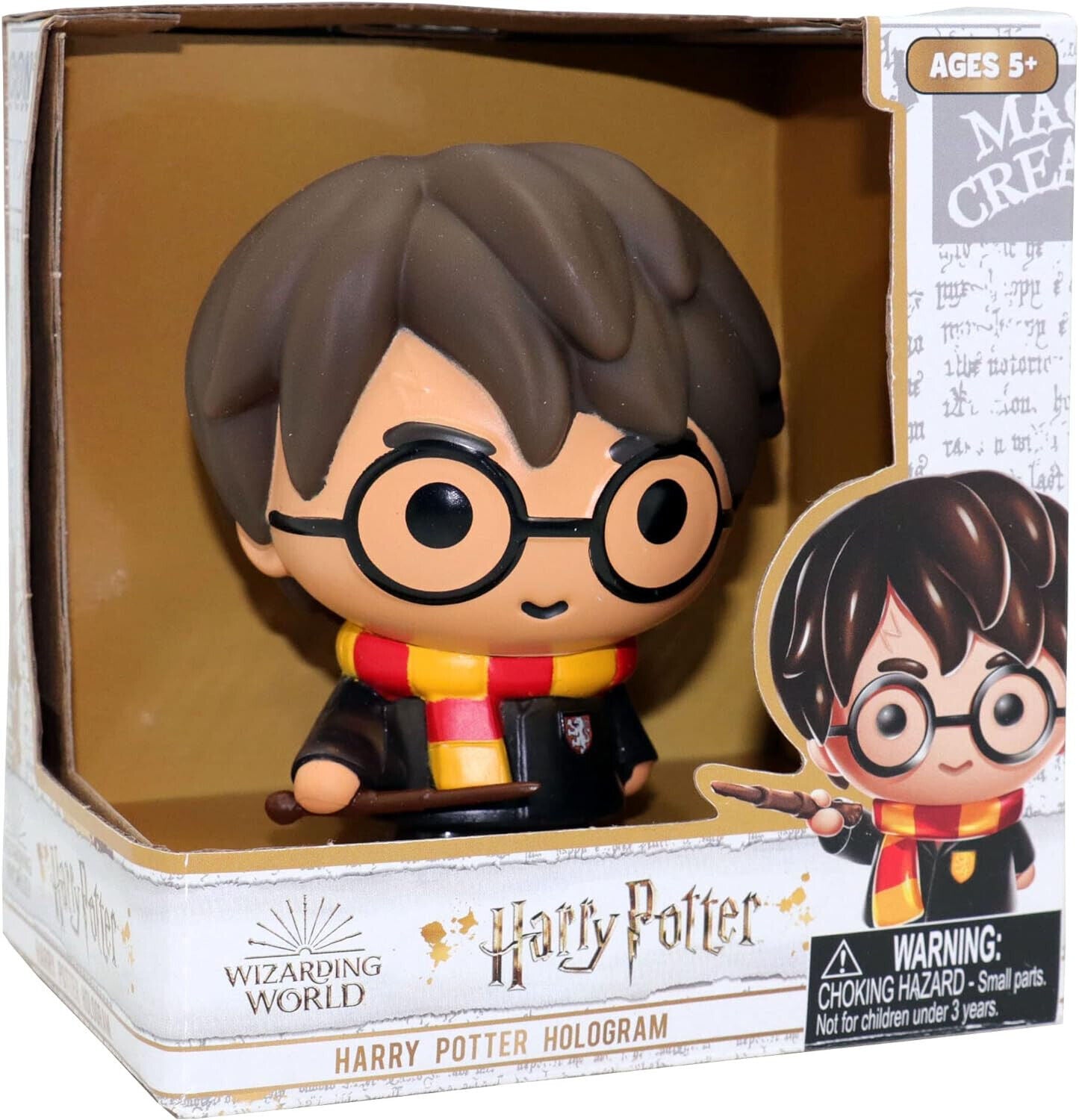 HARRY POTTER WITH WAND Wizarding World Collectable OFFICIAL GET THEM ALL