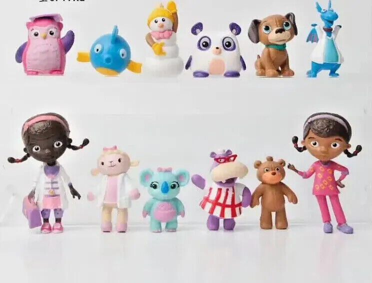 Doc Mcstuffins Check Up Time Cake Topper Decor Action Figure Kids Toy Gift