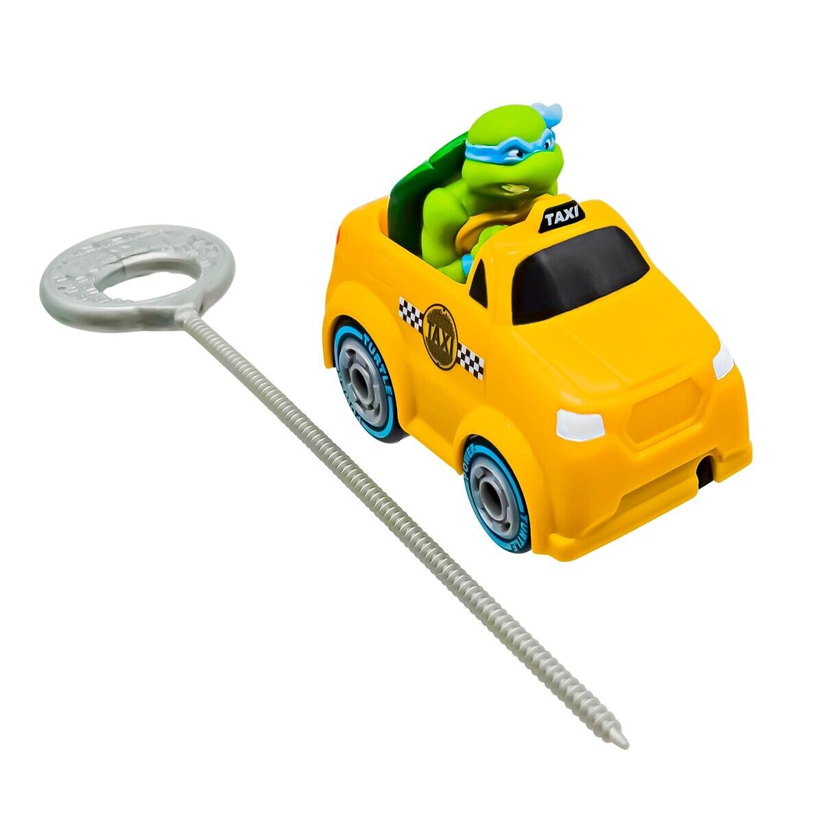 TMNT Rad Rip Racers LEONARDO teenage mutant ninja turtles car toy pull MOVIE