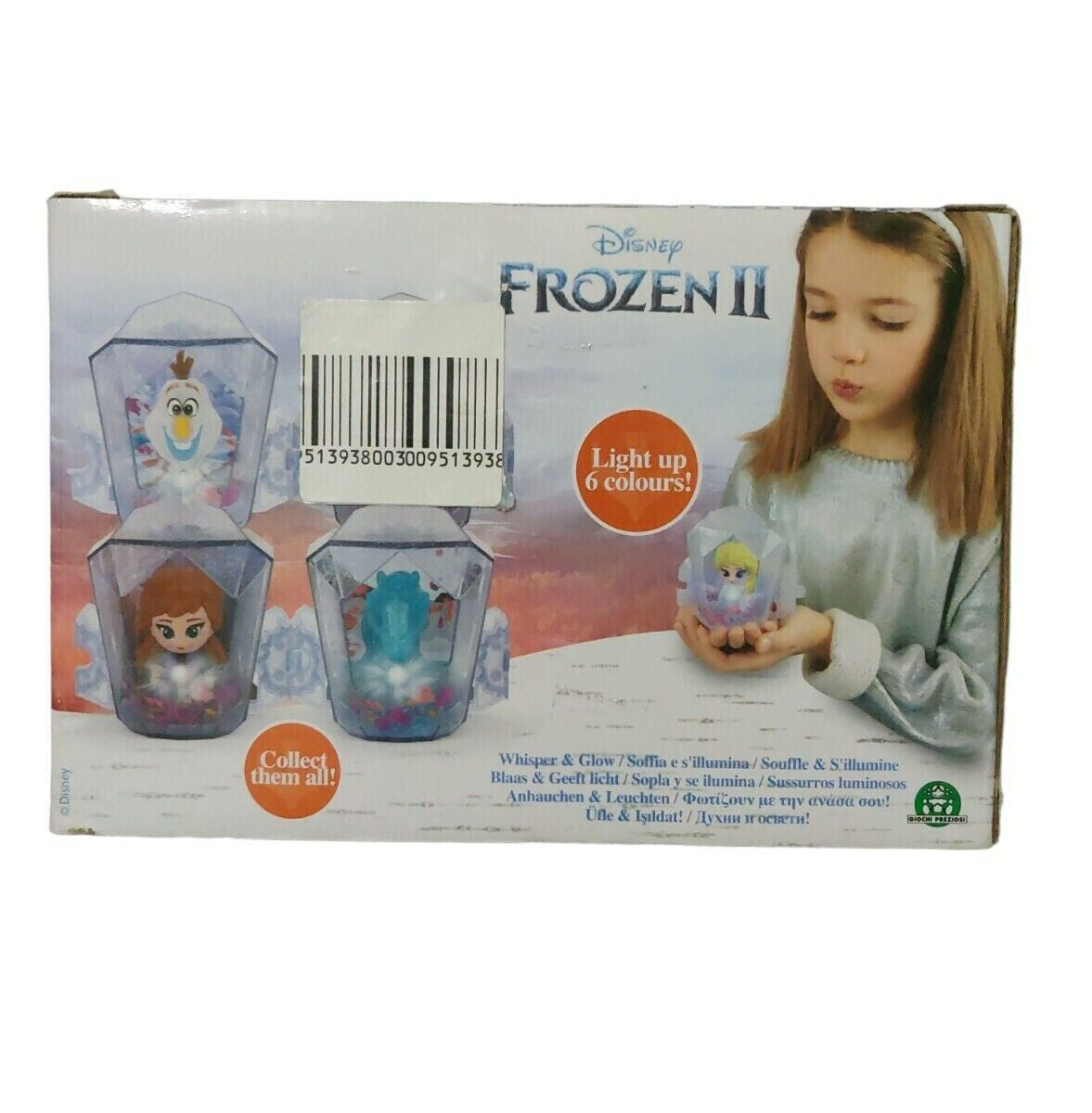 Frozen 2 Whisper and Glow Display House With Your ANNA ELSA Figure Ideal Gift