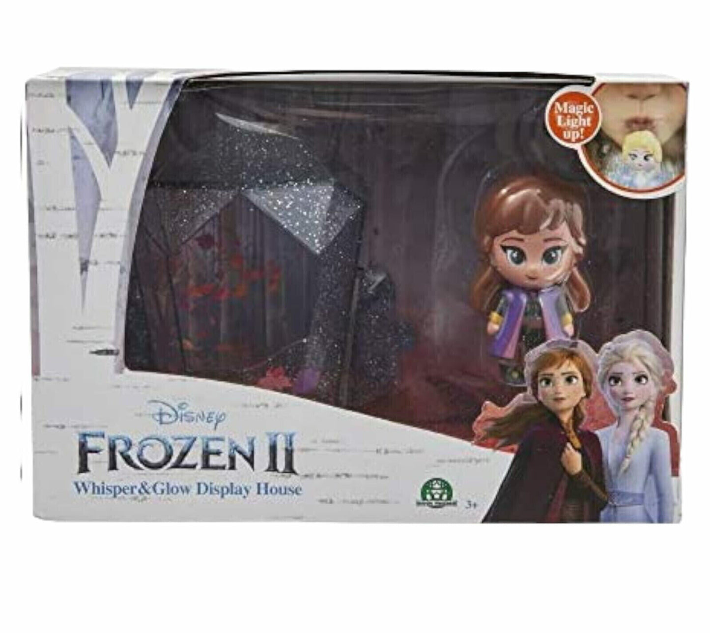 Frozen 2 Whisper and Glow Display House With Your ANNA ELSA Figure Ideal Gift
