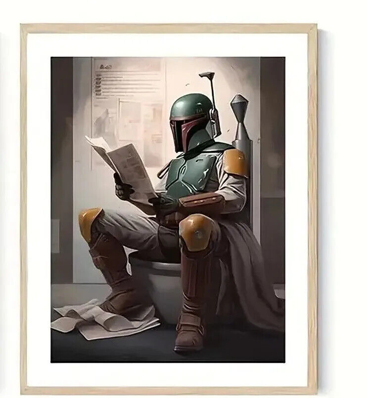 Star WARS Canvas Wall Art Movie Poster Print Picture Retro CHEWBACCA DISNEY
