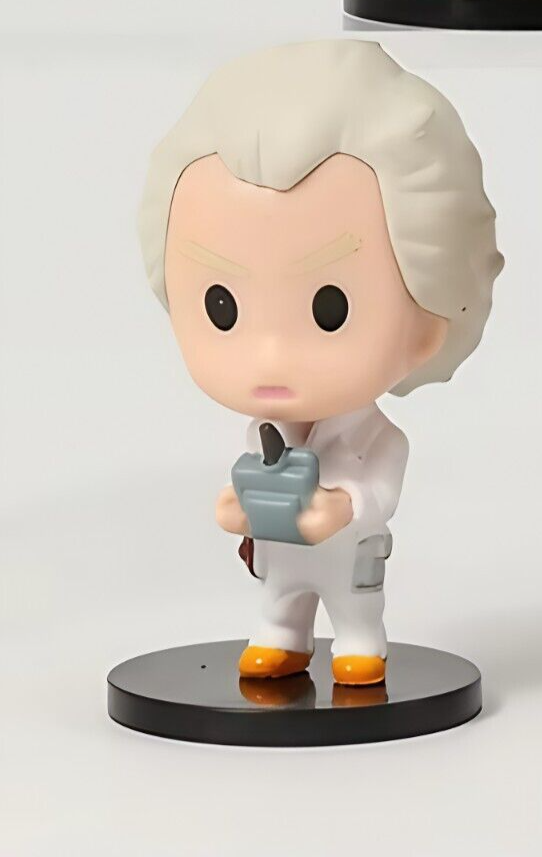 BACK TO THE FUTURE BTTF Figures DOC MARTY BIFF EINSTEIN RADIATION SUIT MOVIE