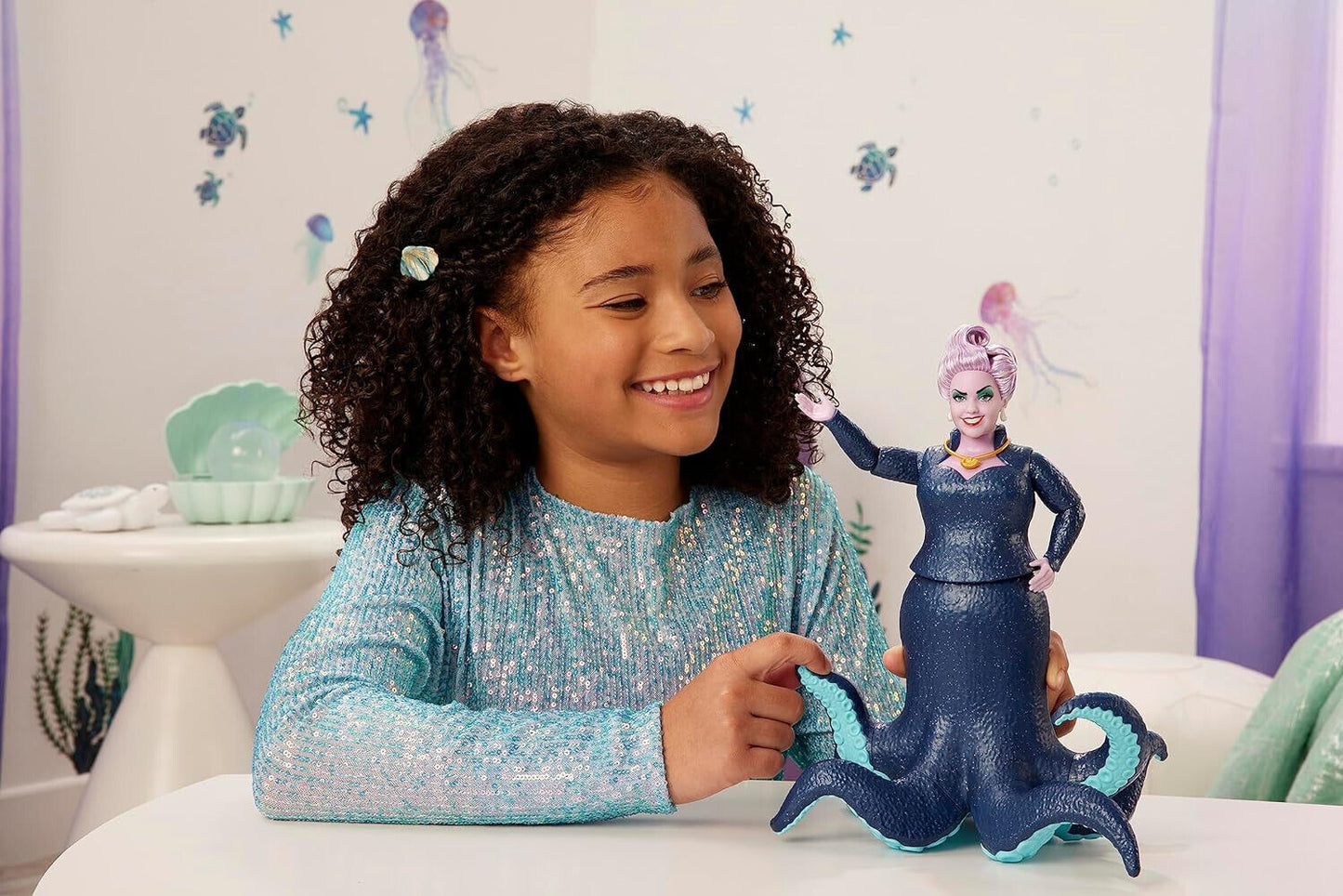 Disney Little Mermaid Ursula Fashion Doll and Accessory HLX12 100 years figure