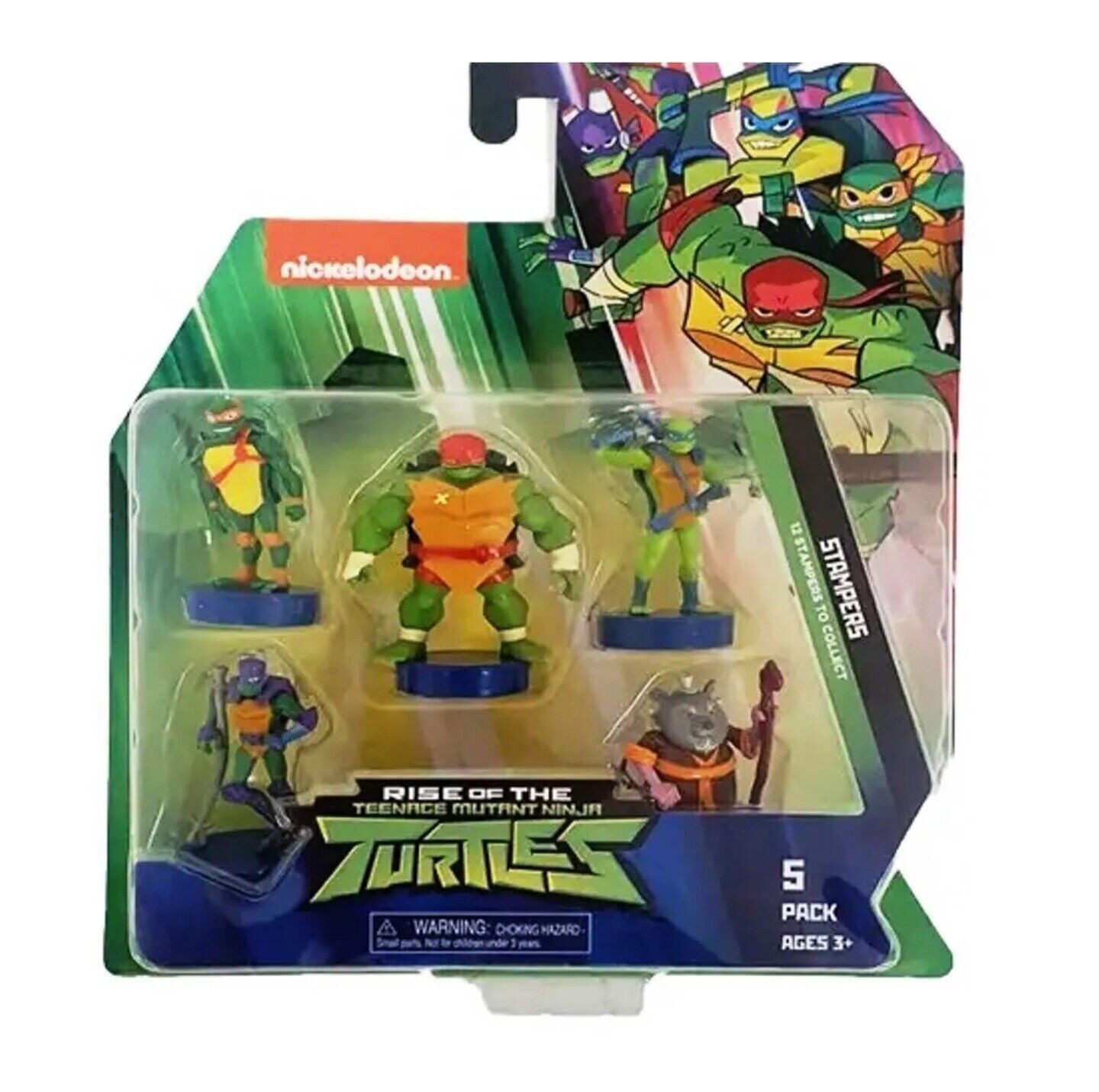 Nickelodeon Teenage Mutant Ninja Turtles StamperS TMNT RAPHAEL SHREDDER APRIL