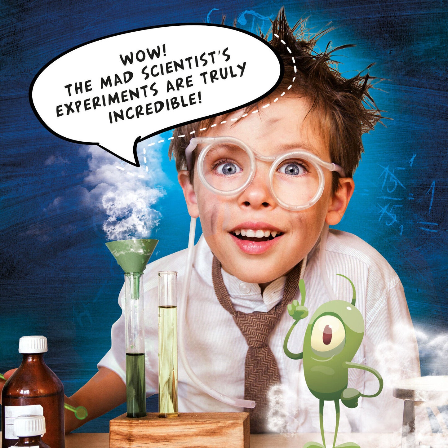 Crazy Science The Mad Scientist's Big Laboratory EDUCATIONAL VOLCANO SLIME SNOW