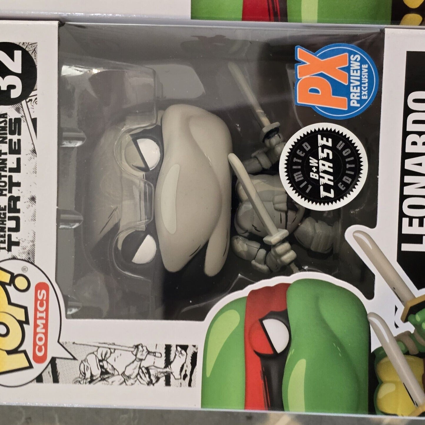 CHASE SET Teenage Muntant Ninja Turtles Funko Pop #31 #32 #33 #34 TMNT FULL