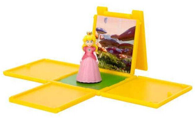 Jakks Pacific Super Mario Bros Movie MARIO 1.25 in Mini Figure & Question Block