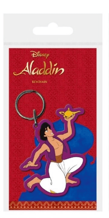 Aladdin Official Disney Movie Film Keyring Keychains ABU GENIE LAGO JAFFAR RING