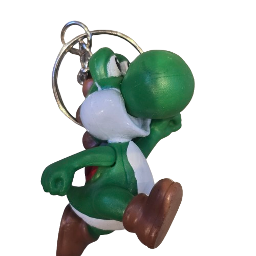 MARIO Keyring 3D Rubber LUIGI PRINCESS PEACH YOSHI DONKEY KONG TOAD Sega Gaming