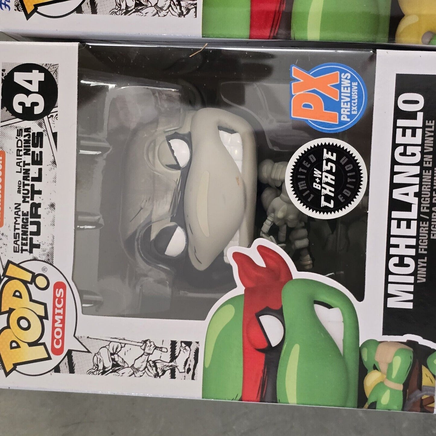 CHASE SET Teenage Muntant Ninja Turtles Funko Pop #31 #32 #33 #34 TMNT FULL