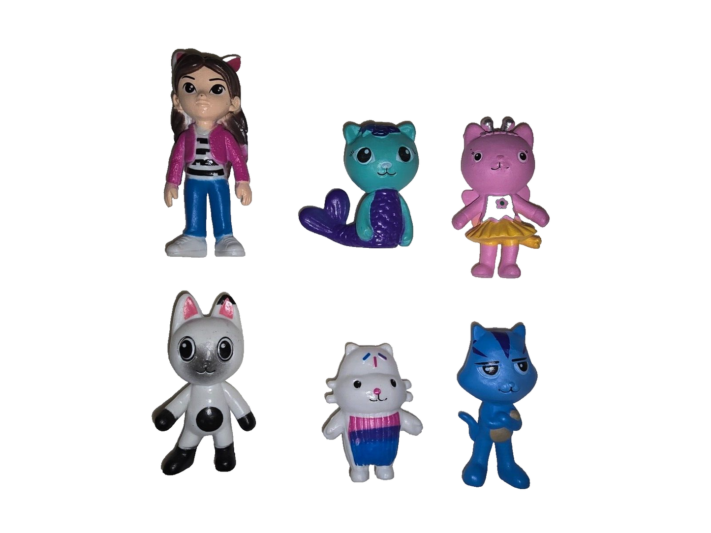 Gabby's Dollhouse Cute small Animals Mercat Figure Set Figures Gabbys Cakey Kids