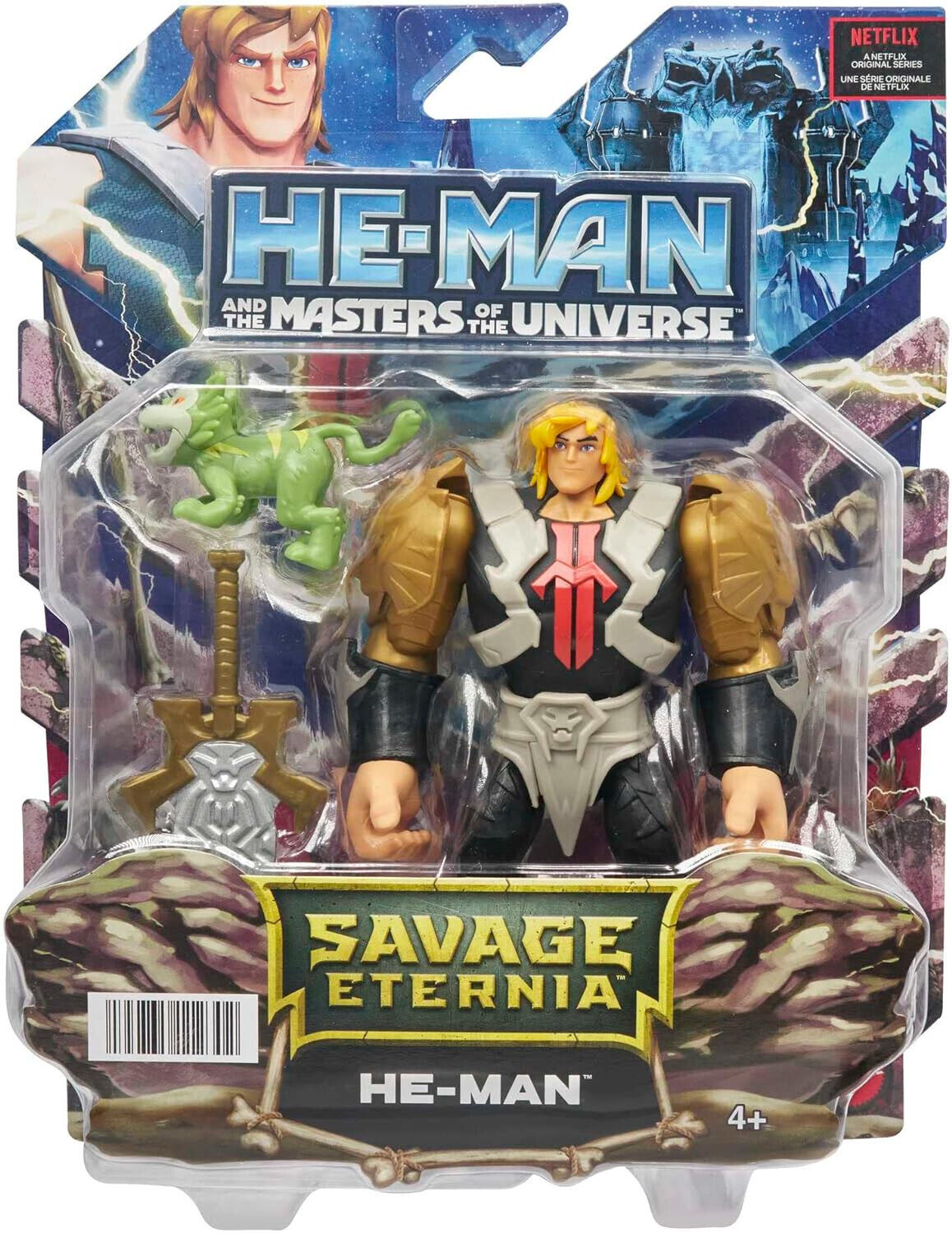Masters of the Universe Toy He-Man Savage Eternia MOTU Collectible Action Figure