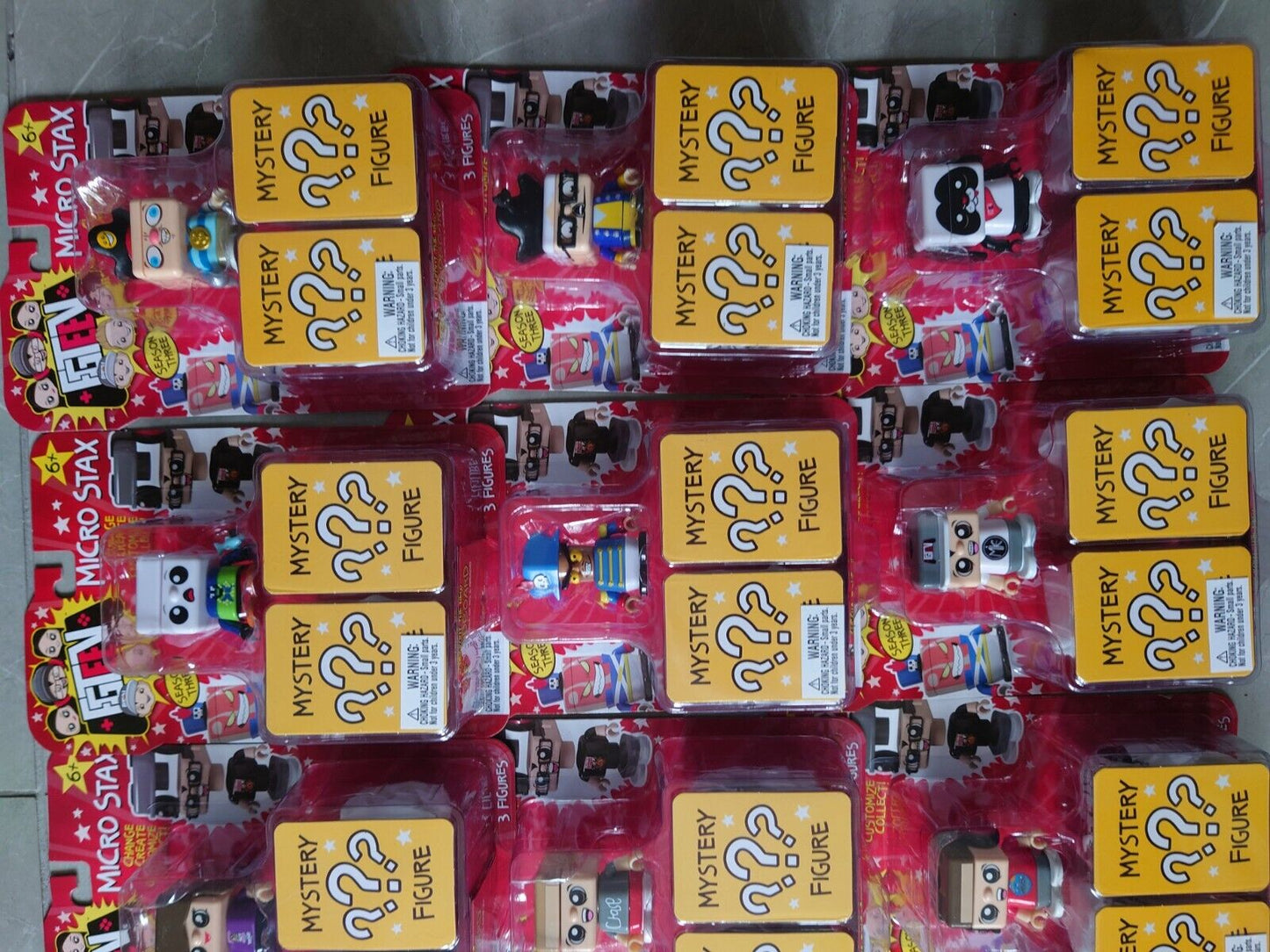 FGTeeV Micro Stax Bonkers Toys CHOOSE YOUR STAX MYSTERY FIGURES 12 FG-TEEV