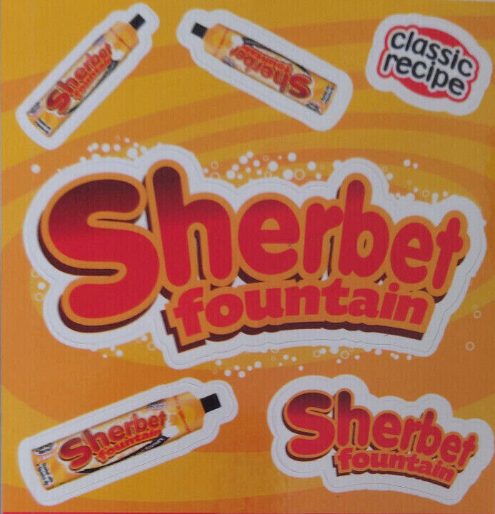 Old Fashioned Sweet Customised Stickers Refreshers Wham BlackJack Dipdab Flumps