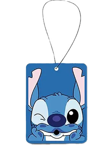 Disney Stitch Cute Car Air Freshener Double Sided SPORTS DISNEYS LILO BLUE