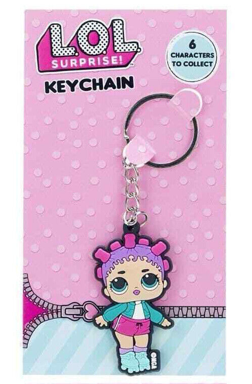 LOL Surprise Keyring Official CHARM Character Rubber LOL Keychain Gift L.O.L