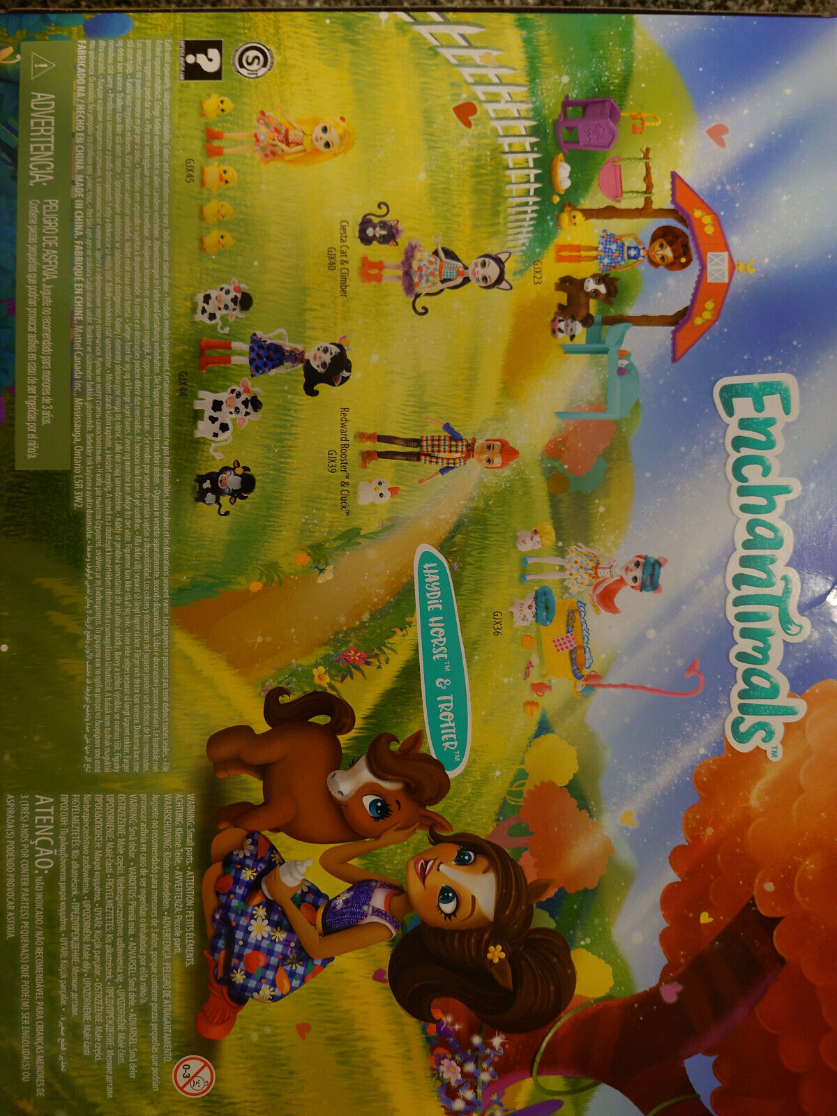 Enchantimals Barnyard Nursery PLAYSET with HAYDIE Horse Doll GJX23 BEAUTIFUL SET