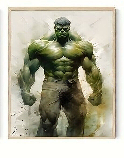 Marvel Avengers DC Movie CANVAS PRINT SPIDERMAN IRON MAN THOR HULK BLACK PANTHER