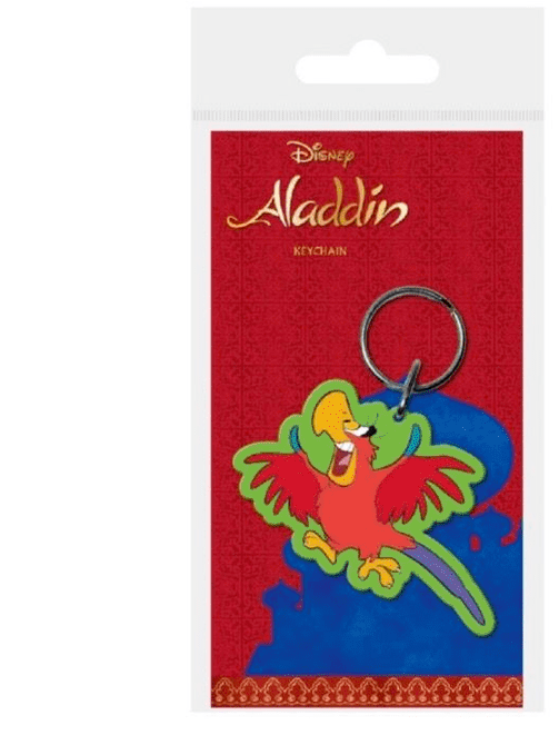 Aladdin Official Disney Movie Film Keyring Keychains ABU GENIE LAGO JAFFAR RING