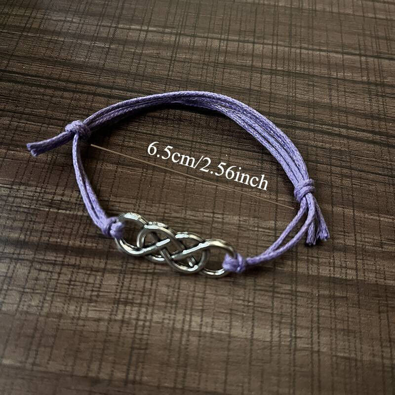 UnBiological Sister Heart Bracelet Infinity Wish Card Best friends bracelets bro