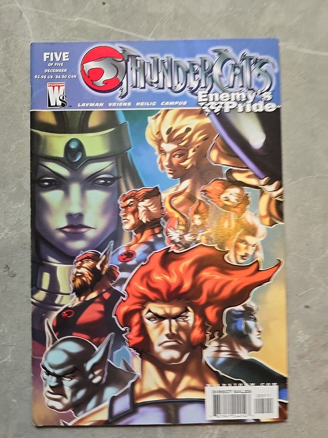 Thundercats Enemys Pride #1-5 VF/NM complete COMIC John Layman WildStorm SET