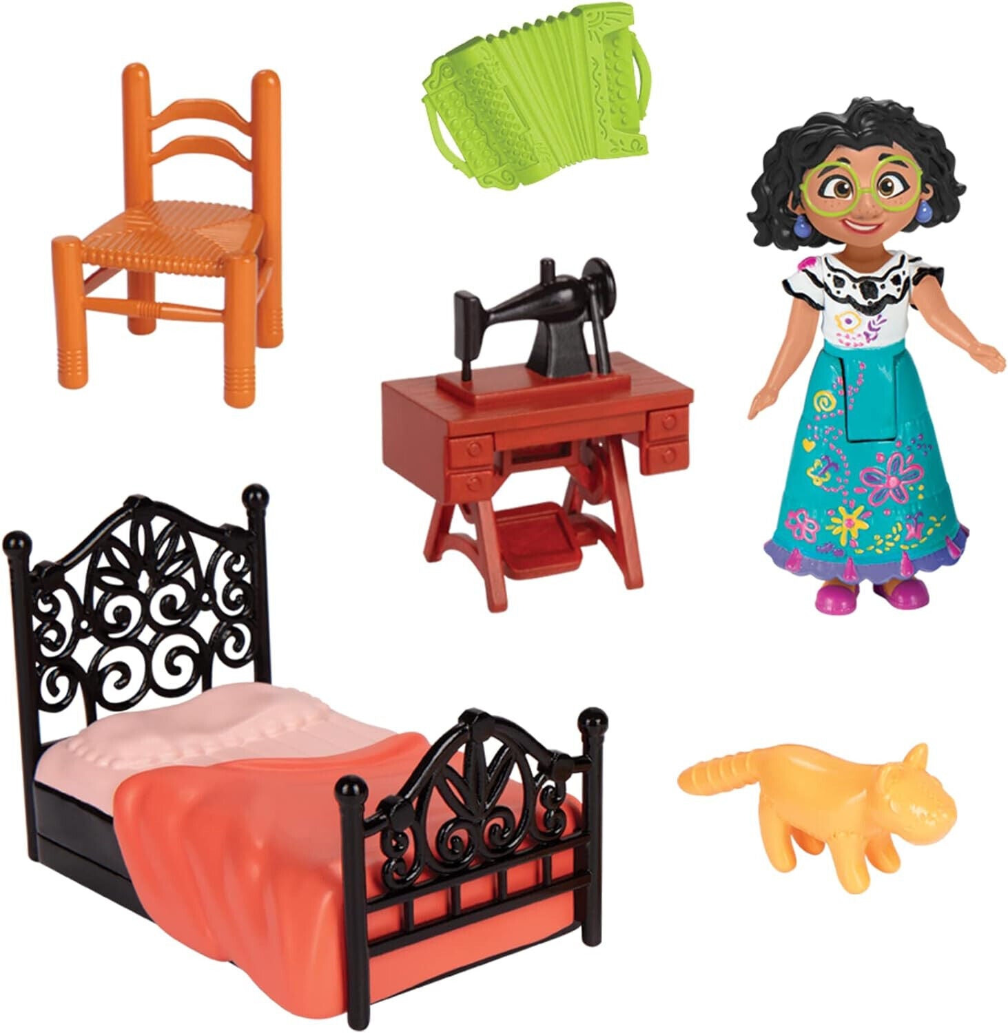 Disney Encanto Mirabel Room Mini Doll Playset with Accessories