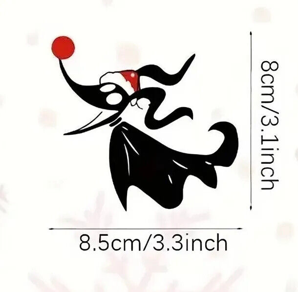 The Nightmare Before Christmas Jack Sally Halloween Tree Pendant Decoration WOOD