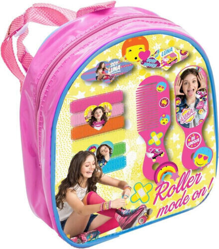Disney Soy Luna Hair Accessories Backpack 10 Piece Set Kids Girls Toy PRESANT
