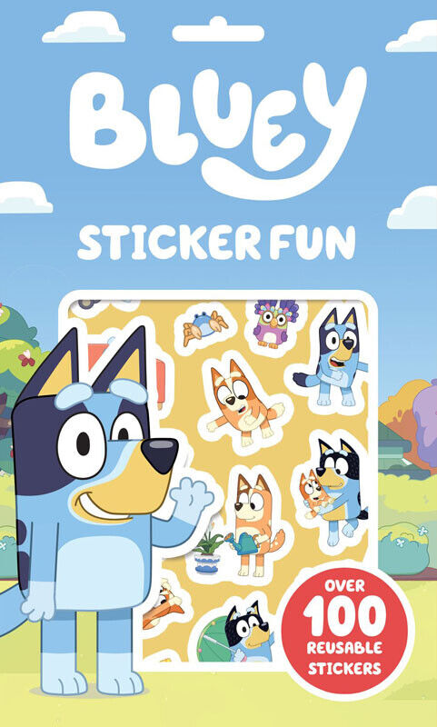 Bluey PLAY PACK STICKER FUN Colouring Books & Colour Pencils YOU CHOOSE