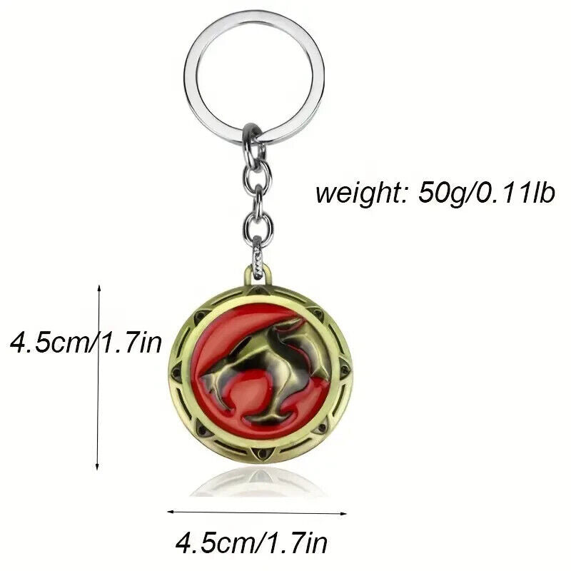 Thundercats Sword Shield Keyring Keychain Pendant Quality Gift Weapon Model UK