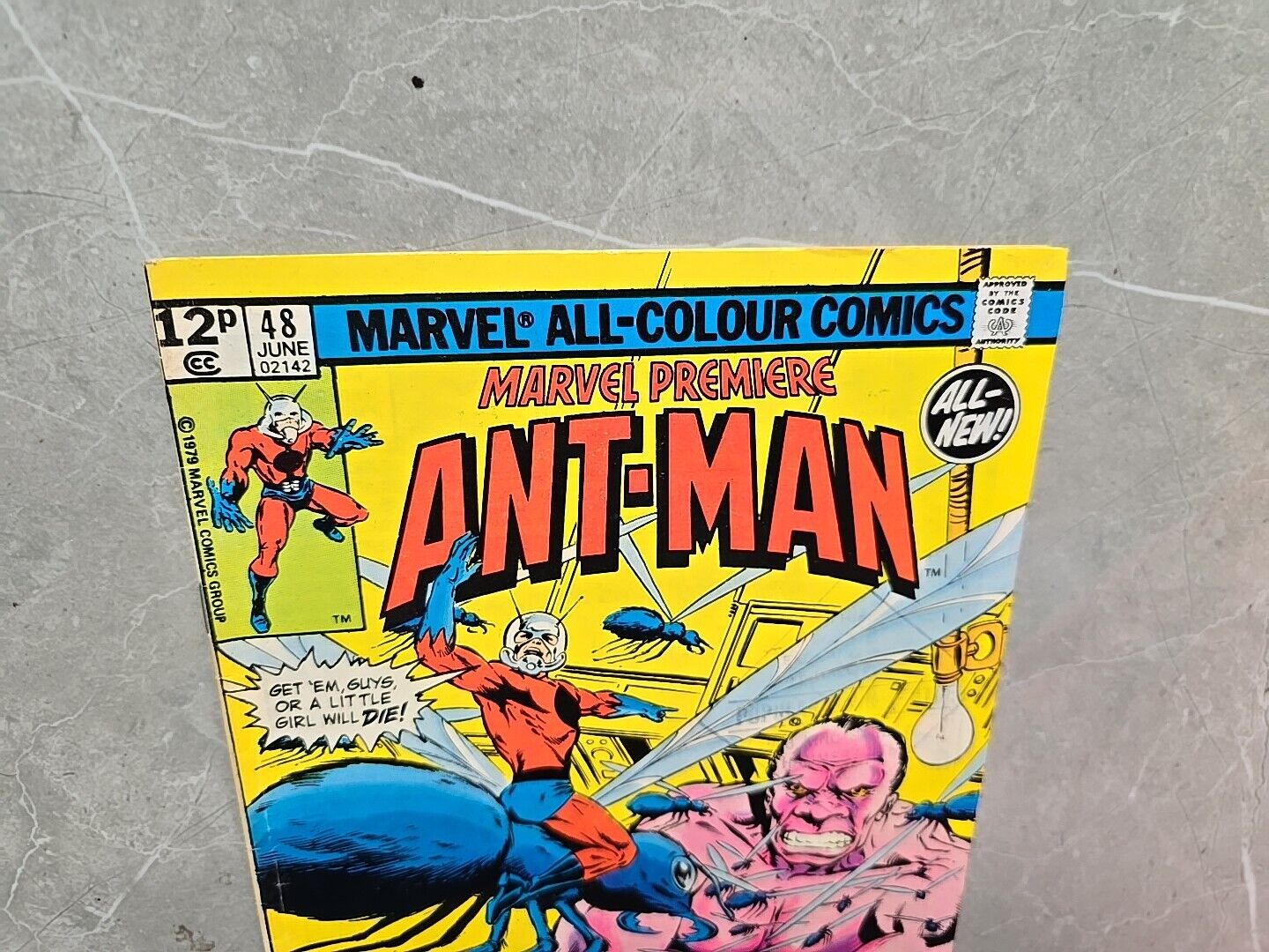 Marvel Premiere Astonishing Ant-Man #48 1979 FN/VF Pence Copy 2nd Scott Lang