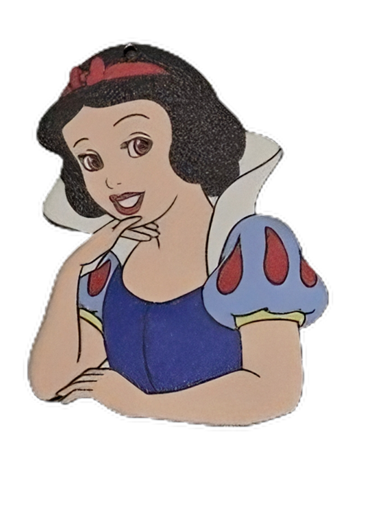 DISNEY Princess Tree Pendant Decoration XMAS KIDS CARTOON Snow white tangled