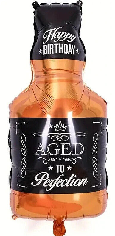 Large Foil Balloons Party Decorations Cheers Whiskey Corona Bottle Balloon Beer