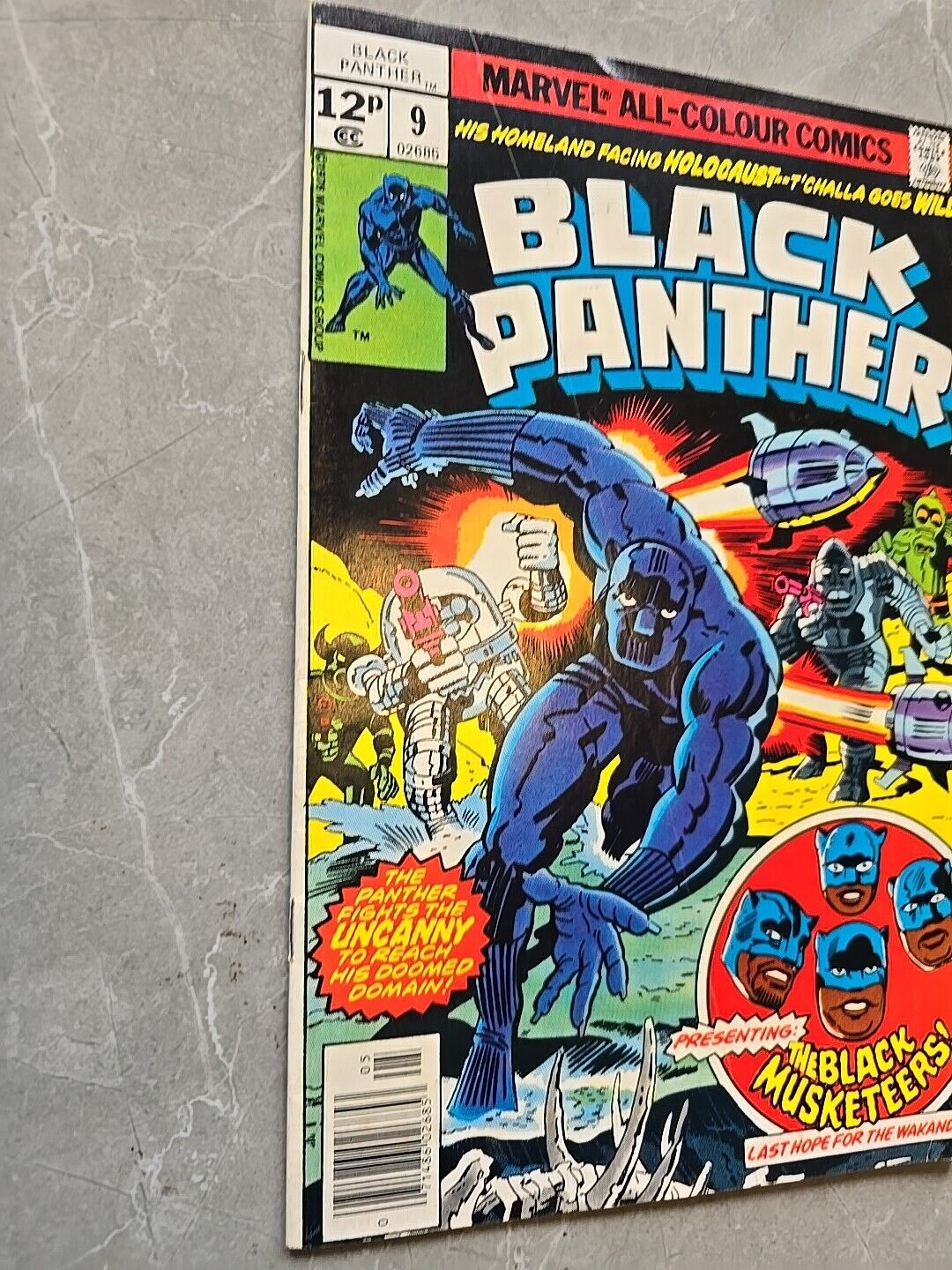 BLACK PANTHER #9 VF (8.0) MARVEL COMICS MAY 1978 MUSKETEERS WAKANDA HOLOCAUST