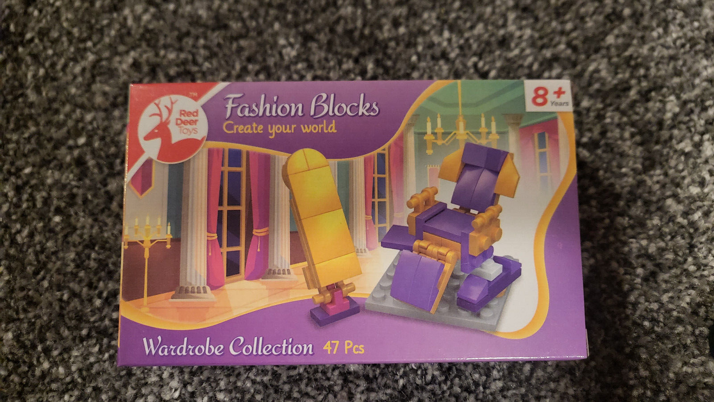5 X Fashion Building Blocks Multicolour Construction Building Puzzle Toys DIY 3D