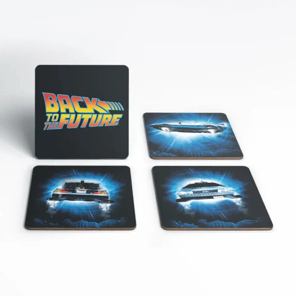 BACK TO THE FUTURE DELOREAN COASTER TIME MACHINE FLUX CAPACITOR MARTY DOC