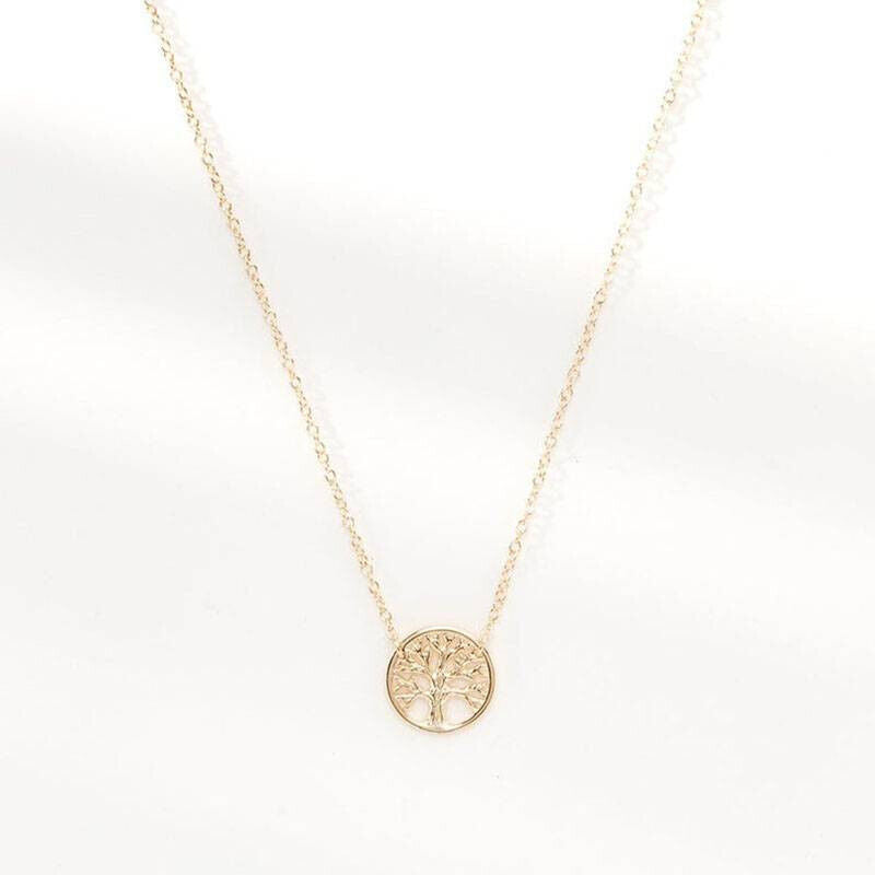 Mother Daughter Necklace GOLD Circles Pendant Gifts Her Mum VALENTINES BIRTHDAY