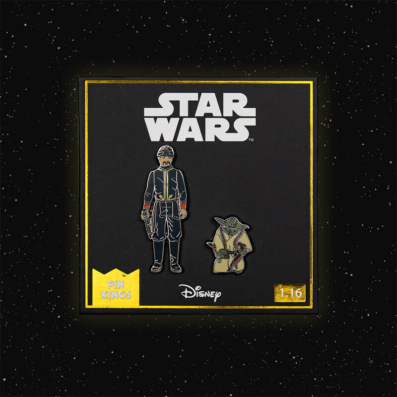 Pin Kings Star Wars Enamel Pin Badge LUKE DARTH CHUWBACCA LUCAS DISNEY OFFICIAL