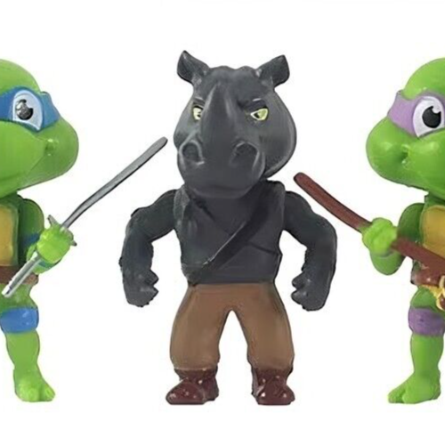 3D Teenage Mutant Ninja Turtles TMNT Keyring Keychain Donatello LARGE SPLINTER