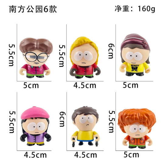 SOUTH PARK Figure Gift CARTOON CAKE KIDS TOY BATH TV SNOW DAY STICK OF TRUTH