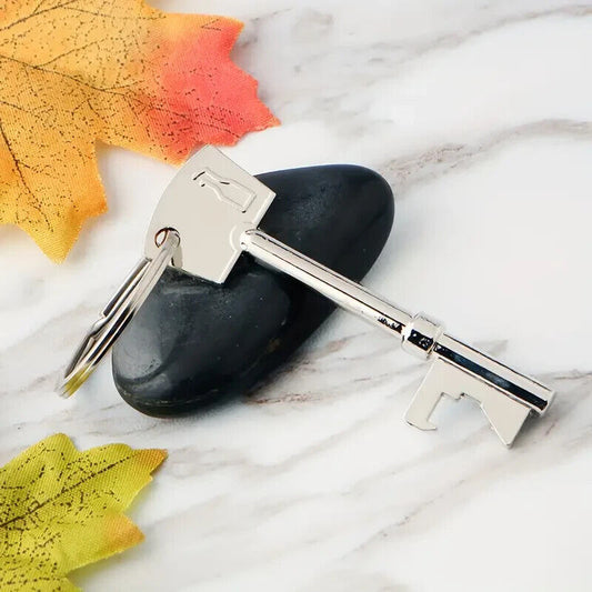 TRADITIONAL Key  Bottle Opener  Stocking Filler SILVER GIFT FUN NOVELTY