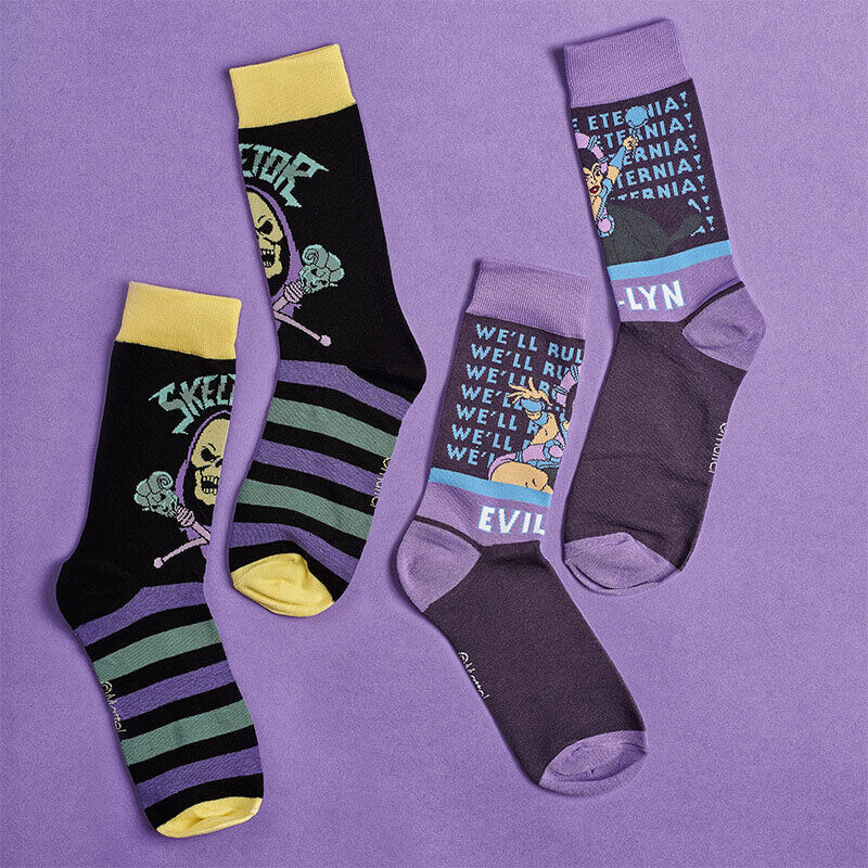 HE-MAN THE MASTERS OF THE UNIVERSE NAUGHTY 12 DAYS OF SOCKS ADVENT CALENDAR